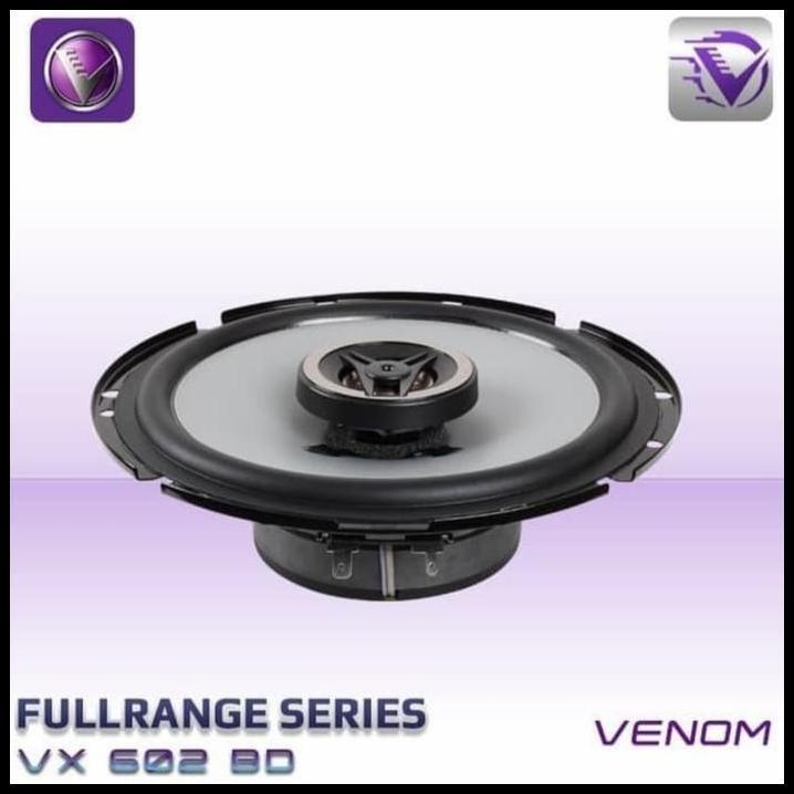 TERBARU SPEAKER VENOM VX 602 BD / SPEAKER COAXIAL 2 WAY VENOM BABY DIABLO 