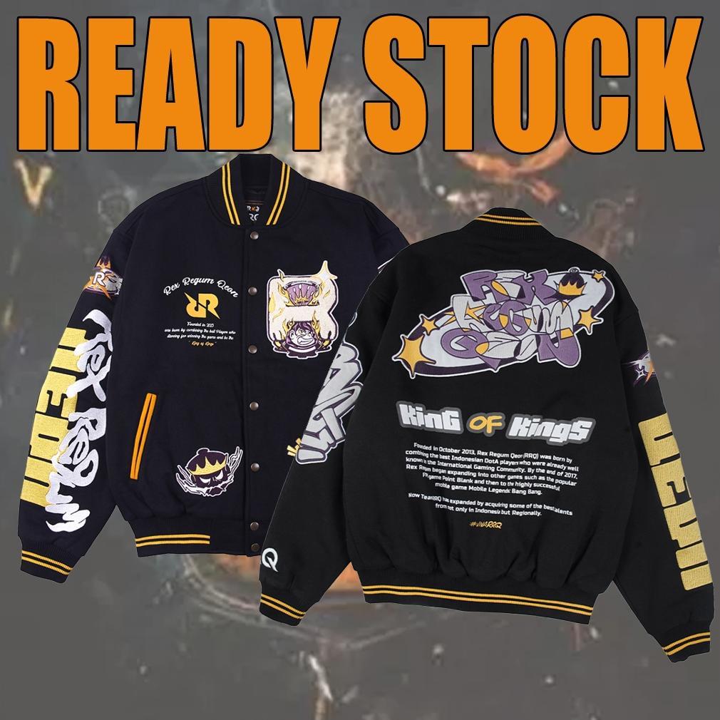 New Jaket Varsity Rrq "The Legacy" Terbaru Tahun 2024 Jumbo