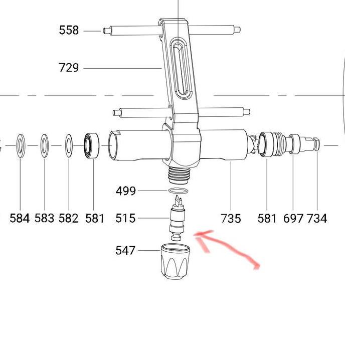 Jigging Master Wiki 3000 Guide Claw - Pawl Part Original JM #515 Reel Overhead