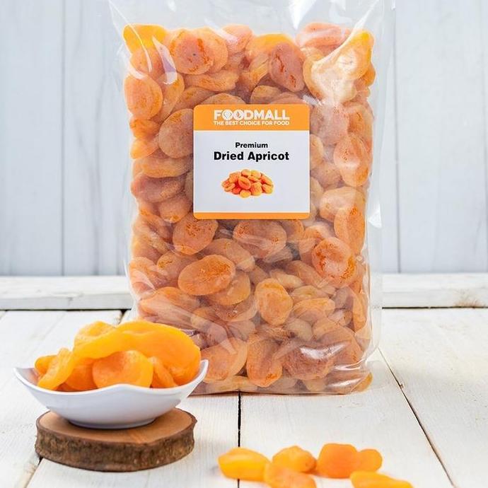 Promy - Aprikot Kering 1 Kg/  Foodmall Dried Apricot