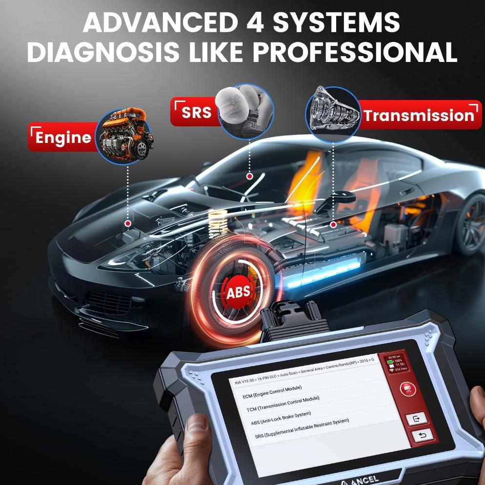 ANCEL DS100 OBD2 Scanner Mobil Versi Indonesia Alat Diagnostik Mobil Car Diagnostic Tool Scanner 4 S