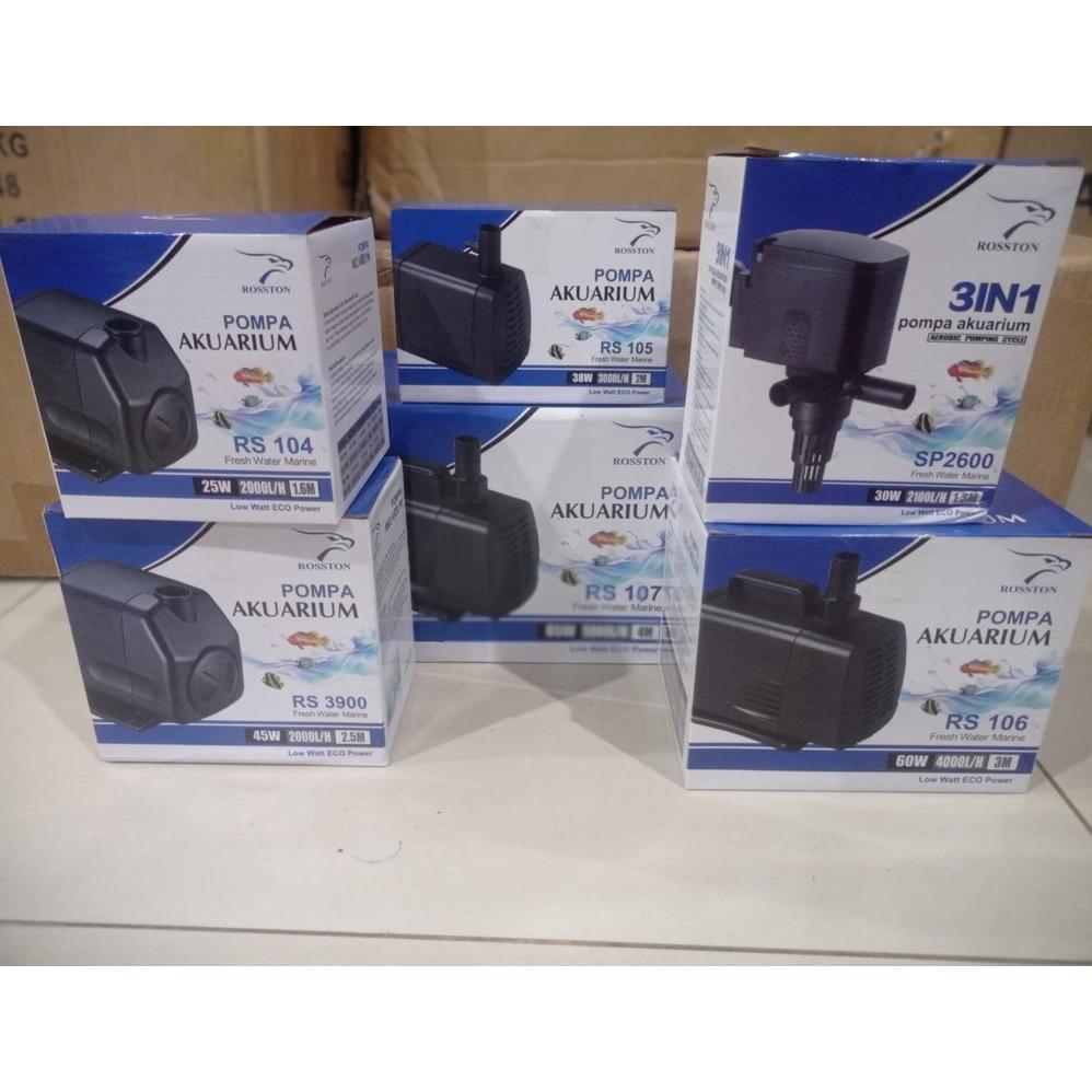 POMPA AIR ROSSTON RS-105 RS-106 RS-107 RS-108 AKUARIUM / ROSTON WATER PUMP AQUARIUM