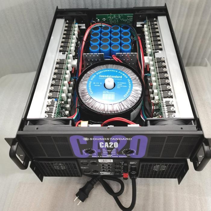POWER AMPLI CA 20 SOUNDSTANDARD ( BODY PANJANG ) ORIGINAL DAN TERPERCAYA