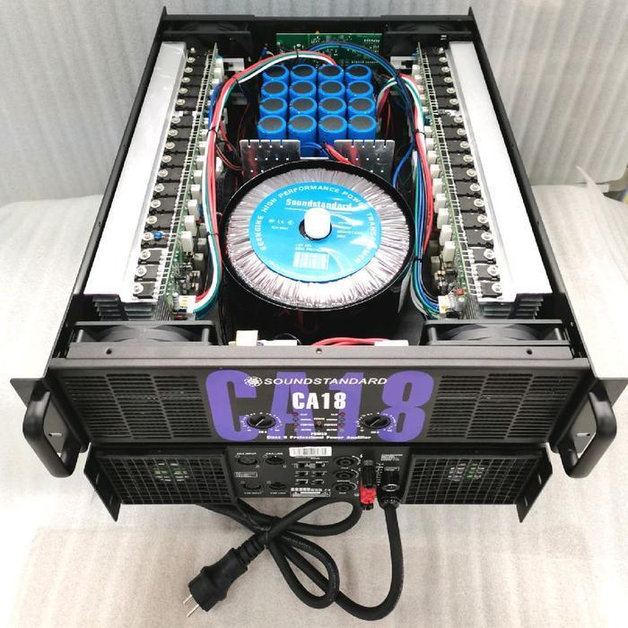 POWER AMPLIFIER SOUNDSTANDARD CA 18 SOUNDSTANDAR CA18 BODY PANJANG ORIGINAL DAN TERPERCAYA