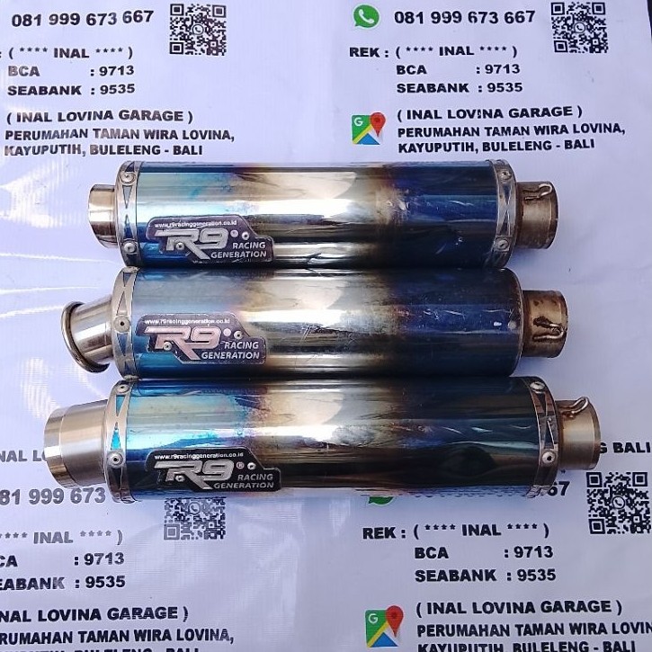 silencer knalpot r9