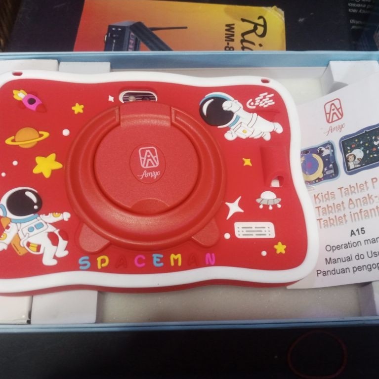 PC Tablet Anak A15 Amiyo 8" inch Second Normal Full Set