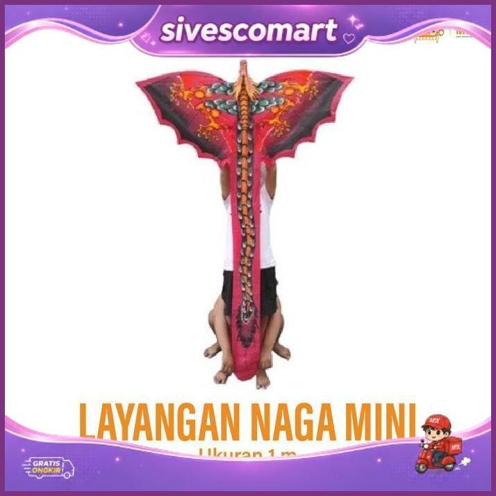 Layang Layang Naga Besar - Layangan Naga - Layangan Unik - Layangan 3Dimensi - Layangan Lipat - Laya