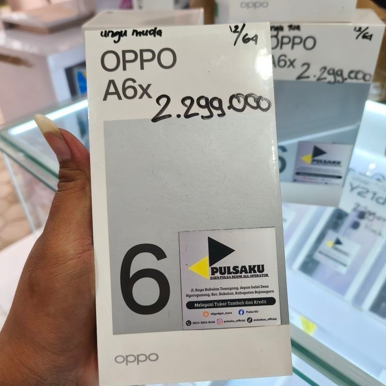OPPO A6X 256GB || baru dan segel