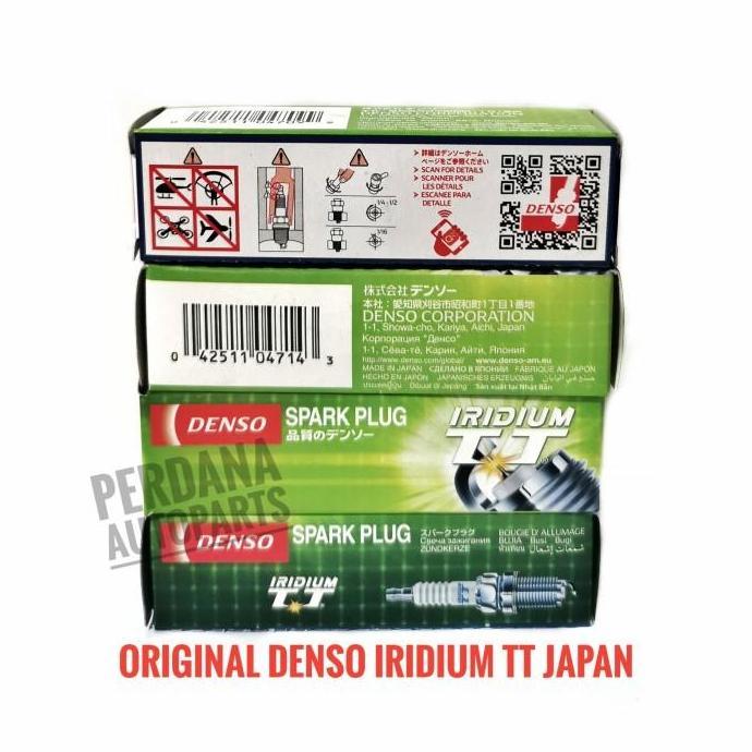 Busi DENSO Iridium TT IXEH20ETT cross FXE20HE11 Orinal Made in Japan