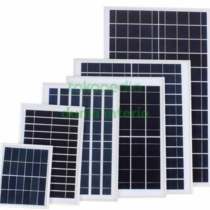 Terlaris, Panel Solar Surya Papan Solar Cell Kapasitas 20Wp,25Wp,30Wp ,35Wp,40Wp,Efisien Untuk Energ