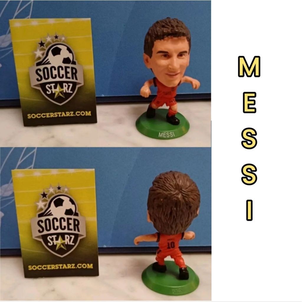 SoccerStarz, Messi Barcelona Away orange