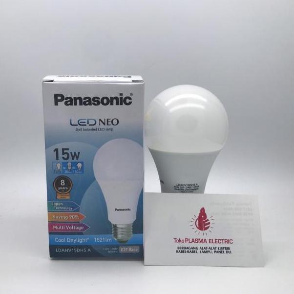 Ready LED BULB PANASONIC 15W 15 W 15WATT 15 WATT Non Cod