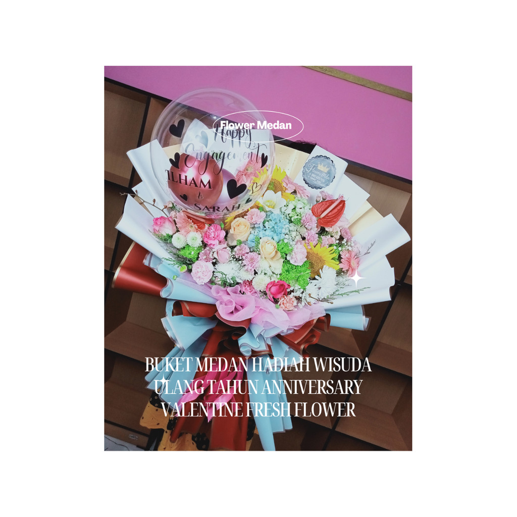 Buket Bunga Medan Fresh Flower Balon – Buket Ulang Tahun & Anniversary