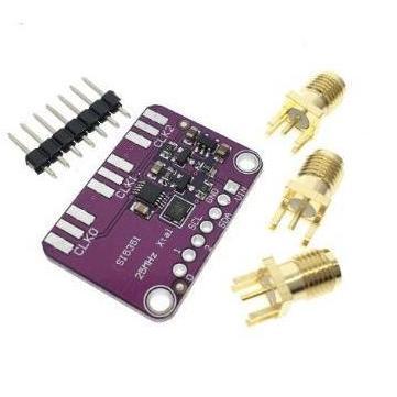MODUL SI5351 SI5351A SIGNAL CLOCK GENERATOR OSCILLATOR DDS 8KHZ-160MHZ ITEBND
