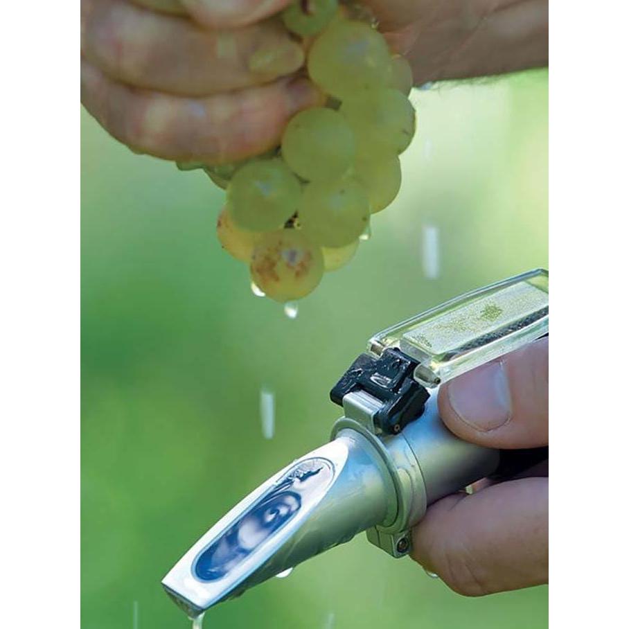 Refractometer Wine, Jus Buah - Skala Oechsle, Brix, Babo Refraktometer