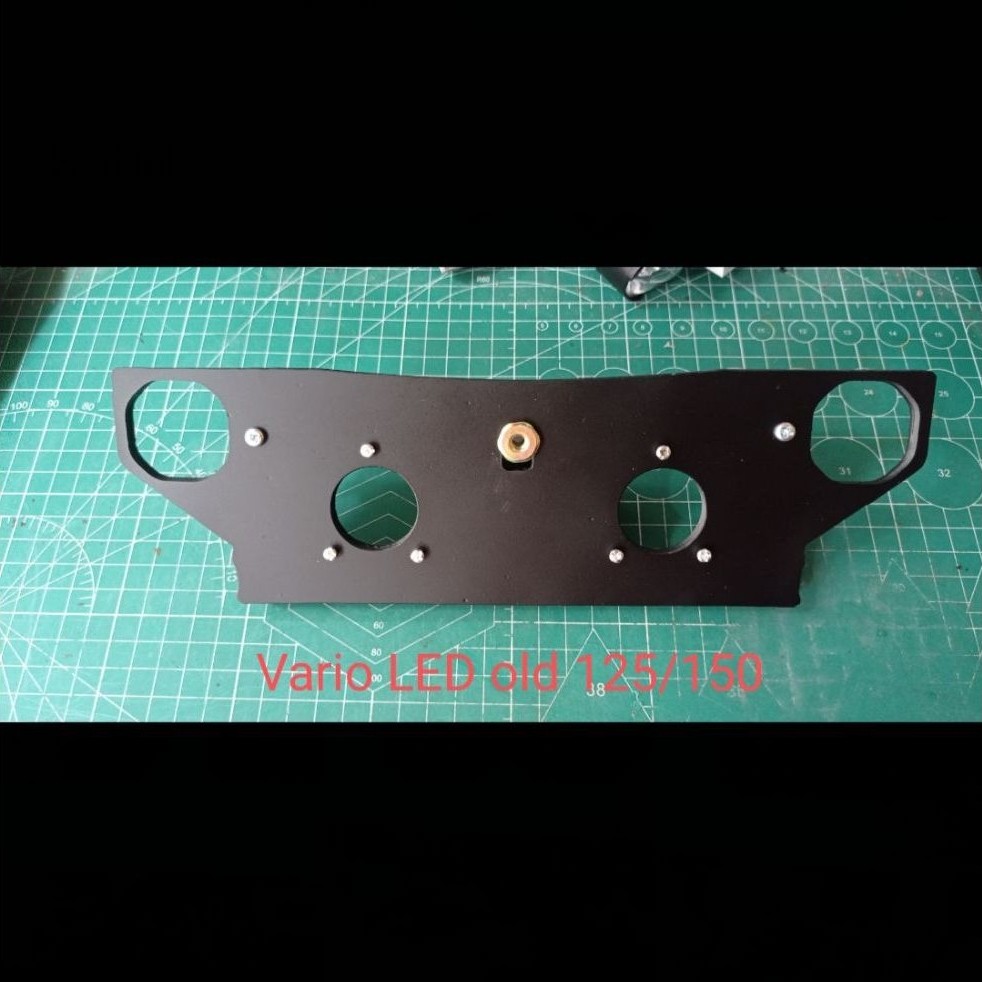 braket H4 Vario LED old 2 lampu + 2 D2 laser