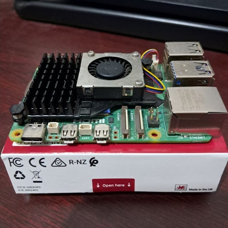 Raspberry Pi 5 4GB bekas mulus like new