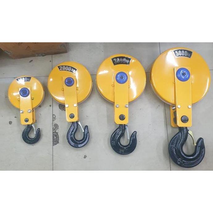 NEW Bottom Hook 2 Ton Hoist / Hook Wire Rope Hoist 2000kg
