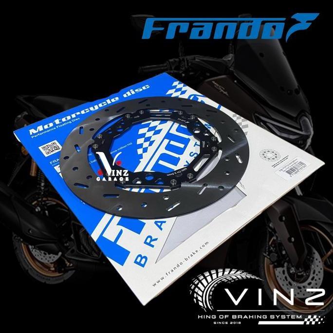 Piringan Cakram Yamaha Nmax 260 Mm Full Floating By Frando Brakes // Discbrake Frando T Floating Yam