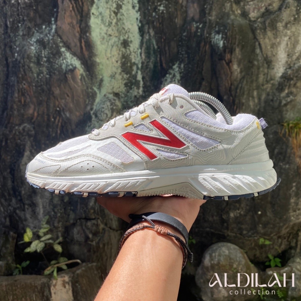 New Balance NB 510 V4 ALL TERRAIN 'White Red' Trail Running Size 41.5 (26cm)
