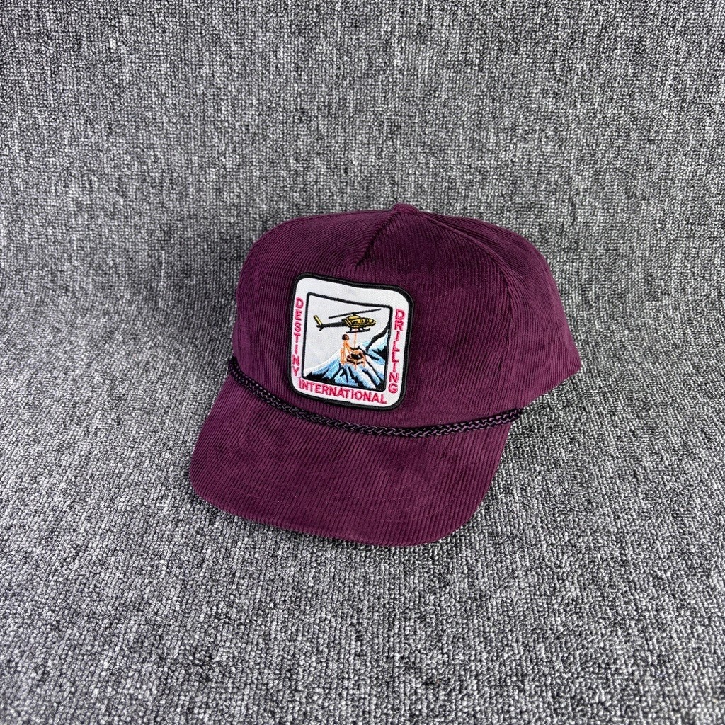 Topi Drilling Art Corduroy Rope Hat Cap Second Preloved Original 617