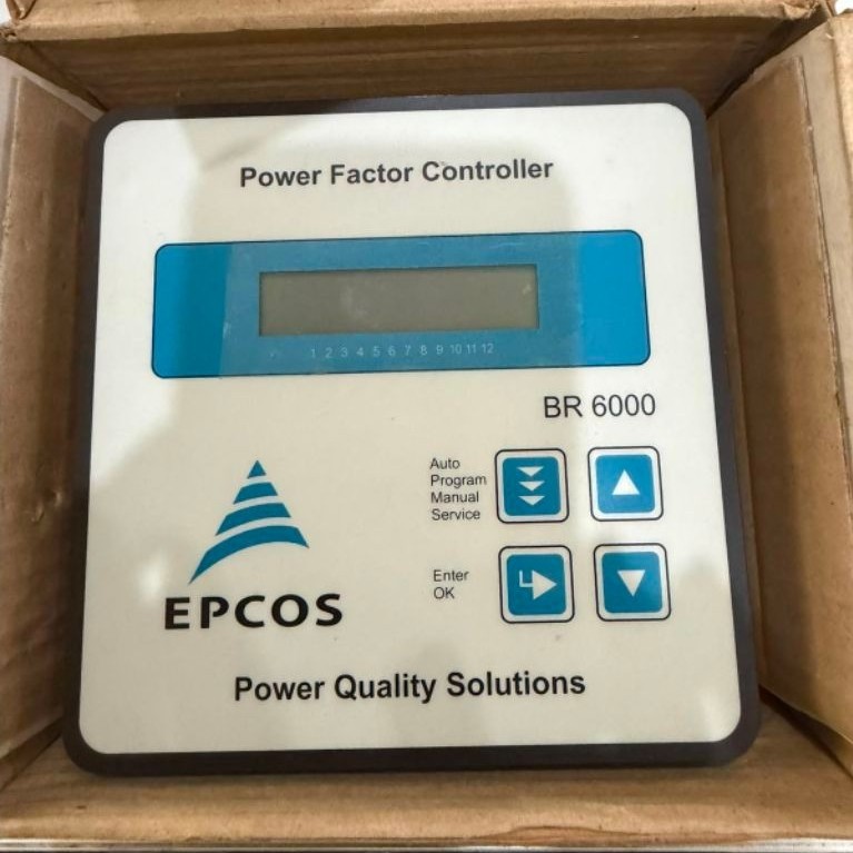 EPCOS POWER FACTOR CONTROLLER BR6000-R06PH / REGULATOR 6STEP EPCOS