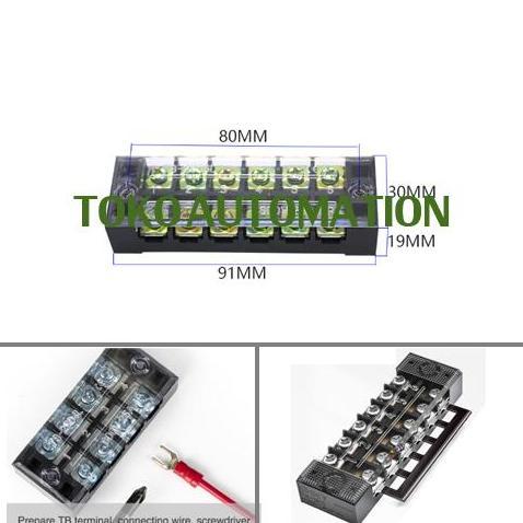 TB2506 TB 2506 TERMINAL BLOCK BLOK KABEL PANEL MOUNTED TB-2506 PH74 TKAUTO