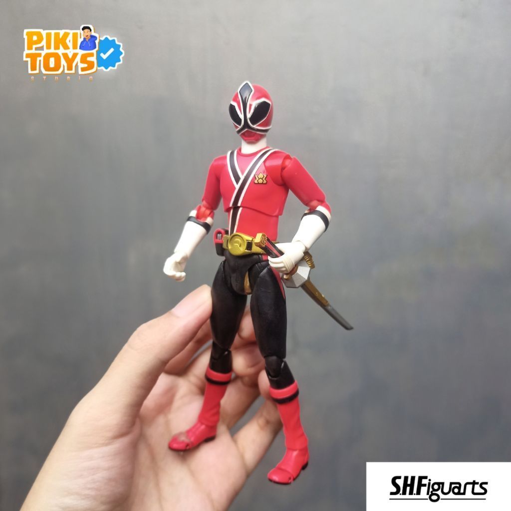 SHF Shinken Red SHFiguarts Action Figure Bandai Super Sentai Shinkenger