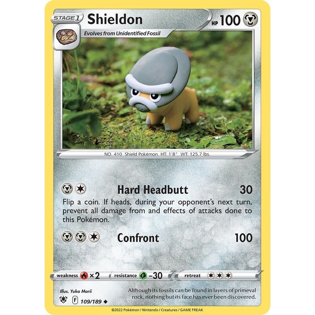 Tcg Pokemon Shieldon Yuka Morii ASR 2022 Eng