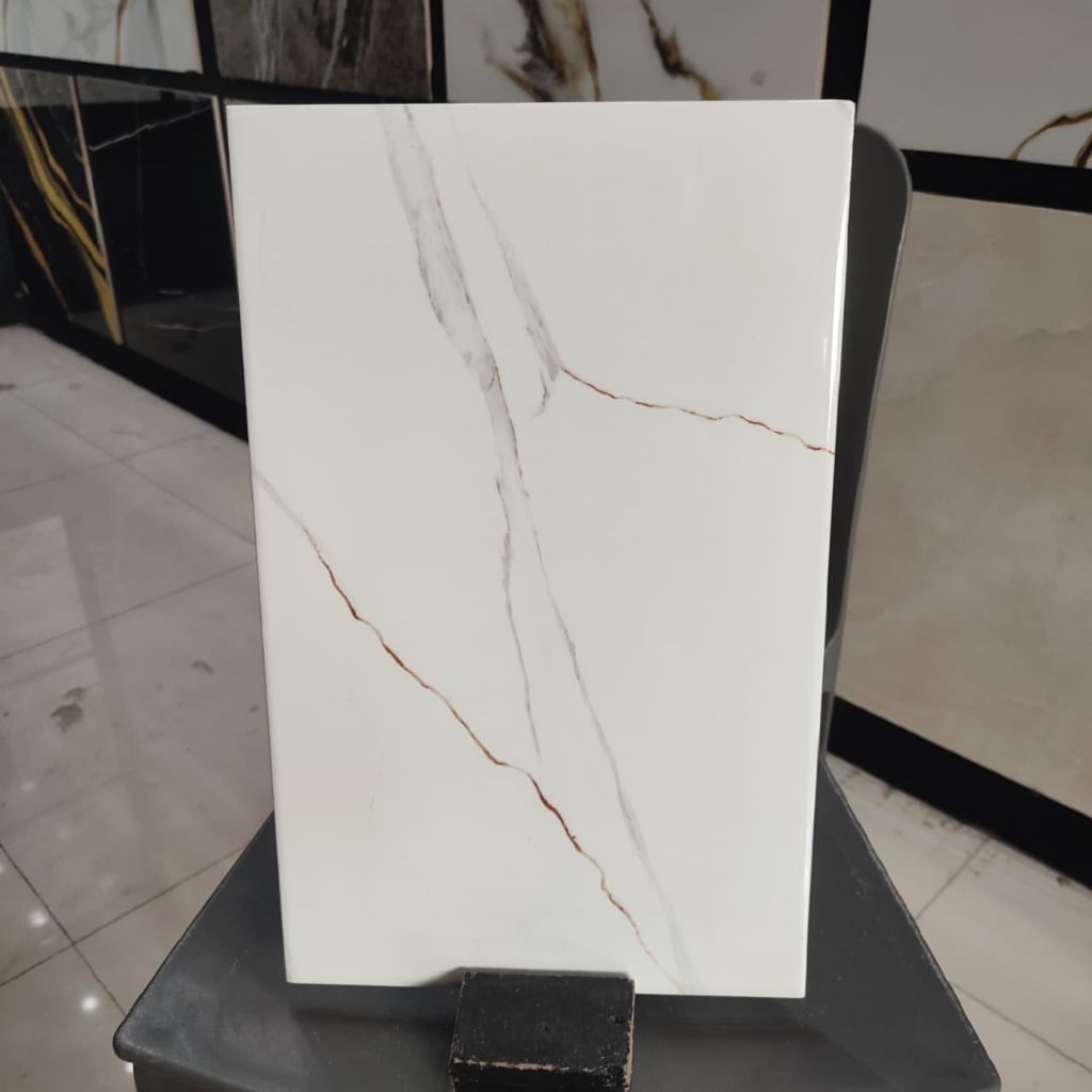 Keramik 25x40 Mulia Florion Bianco / Glossy