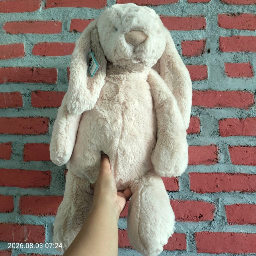 BONEKA KELINCI BUNNY SMUDGE JC SERIES - LUX WILLOW SERIES - BUNNY Huge JELLYCAT