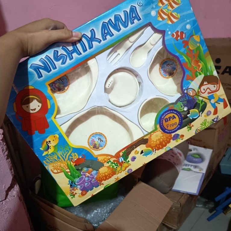 Preloved - new nishikawa feeding set baby for MPASI