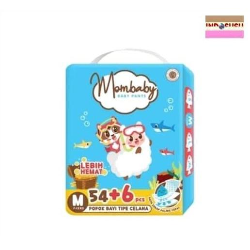 Mombaby Mom Baby Popok Bayi Celana M54+6