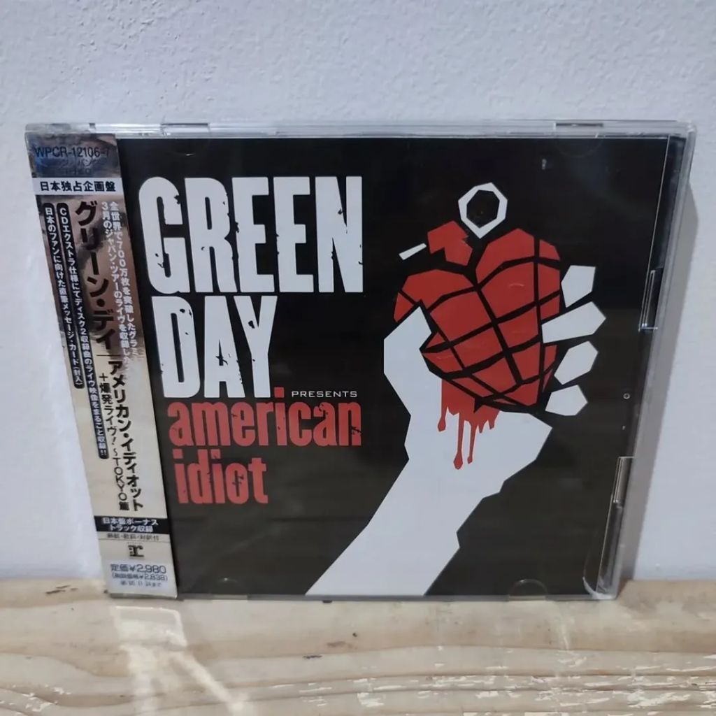 CD GREEN DAY - American Idiot (Limited Import Japan with Double Disc & Silver OBI)