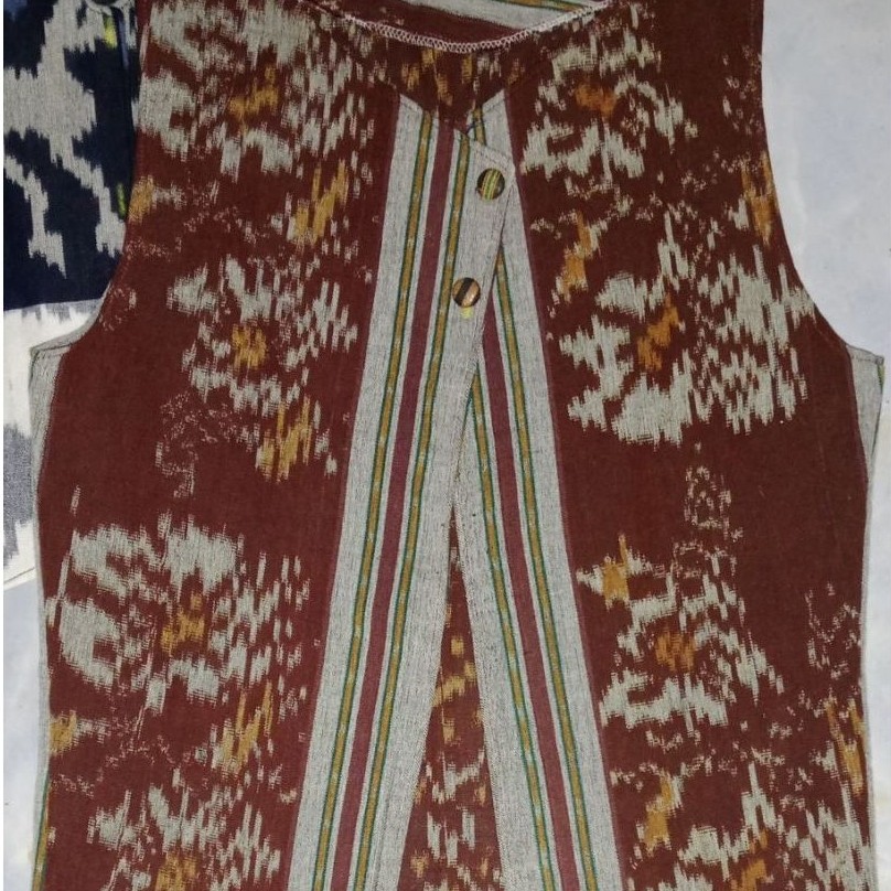 outer batik vest batik outer tenun vest tenun