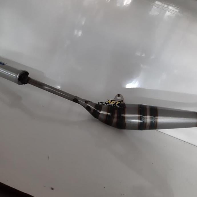knalpot yy pang satria 2tak hiu lumba Asli
