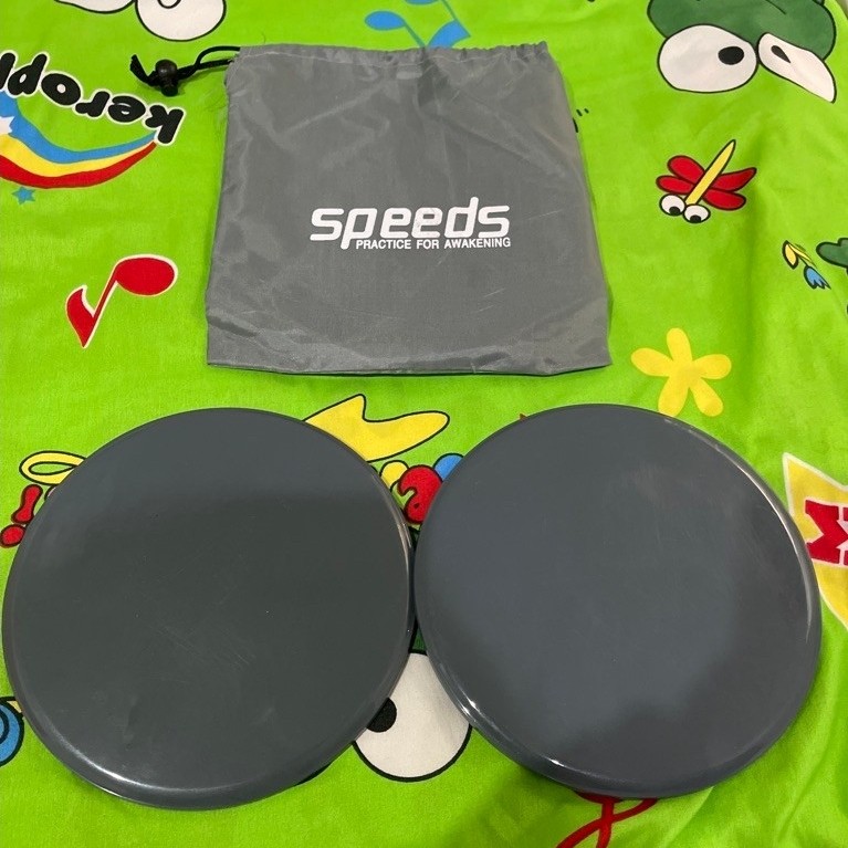 speeds slider disc gym rumah workout preloved