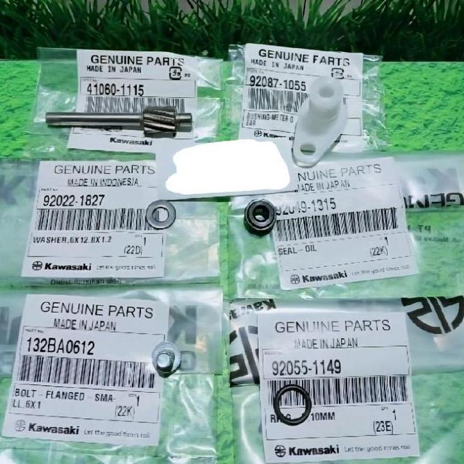 Kawasaki As Gear GiM Set Ninja RR New Old Orinal 92-1055 92022-1827 92055-1149 132BA0612 41060-1115 
