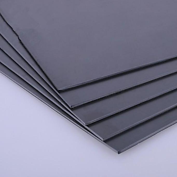 Plat Pvc Gray 2Mm Ukuran 25Cm X 60Cm Plat Pvc Potongan 25Cm X 60Cm