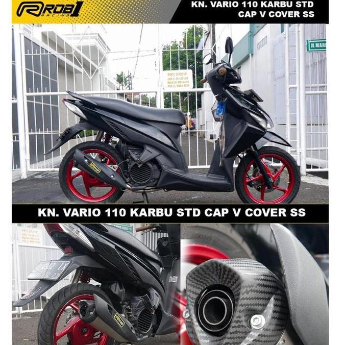 knalpot Rob1 Vario Karbu 110