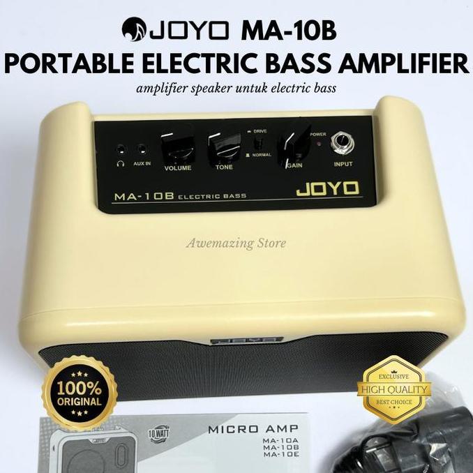Cebina_putra - JOYO MA-10B PORTABLE BASS AMP / AMPLIFIER BASS DENGAN SPEAKER