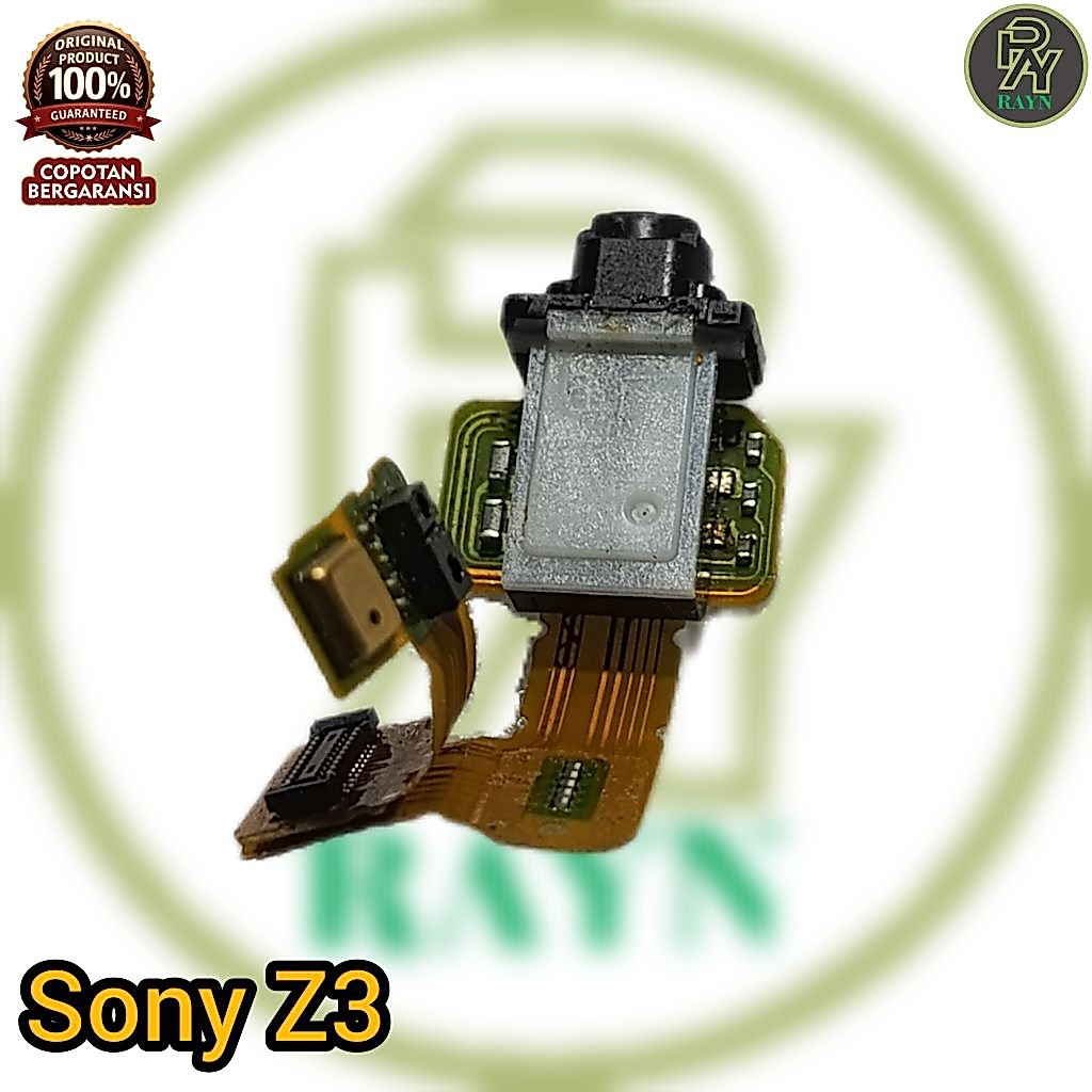 lubang Jack audio mic sony Z3 original copotan bergaransi