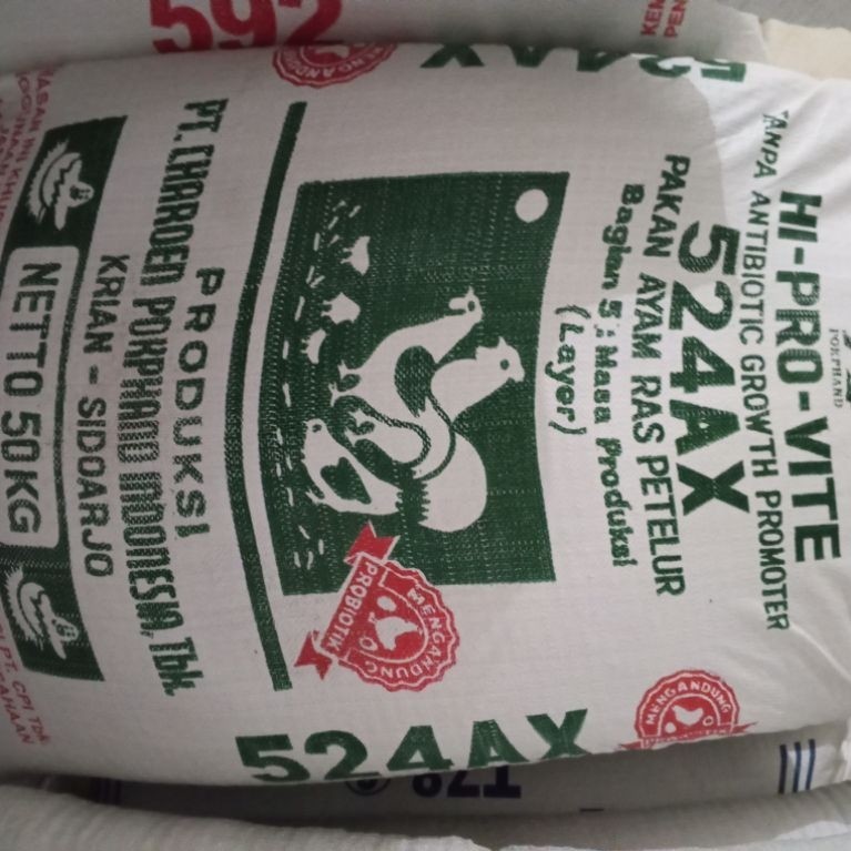 [ 50 KG ] Pakan Ayam Petelur 524AX " Original "