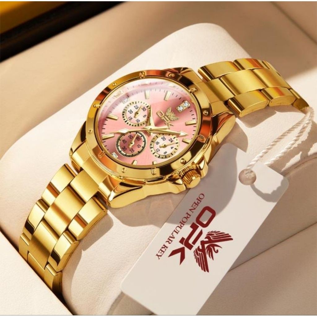OPK Jam Tangan Wanita Original Anti Air Kecil Korea Style