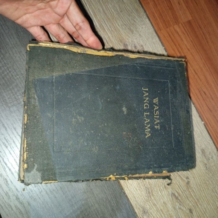 kitab Wasiat Jang Lama ija-itoe 1157 halaman dan wahjoe jang kepada jahja 1932