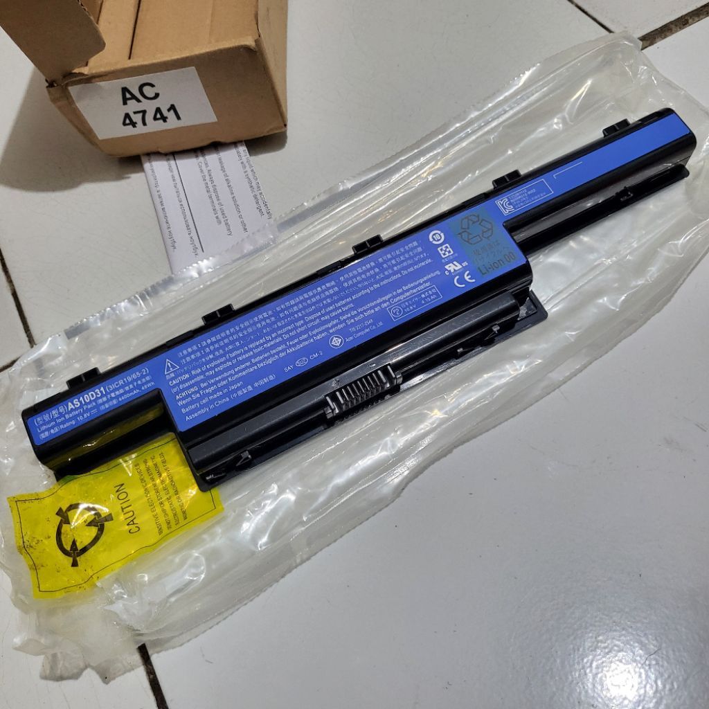 Baterai Leptop Acer ASPIRE 4741 4741G 4741Z Batre Leptop Acer Aspire