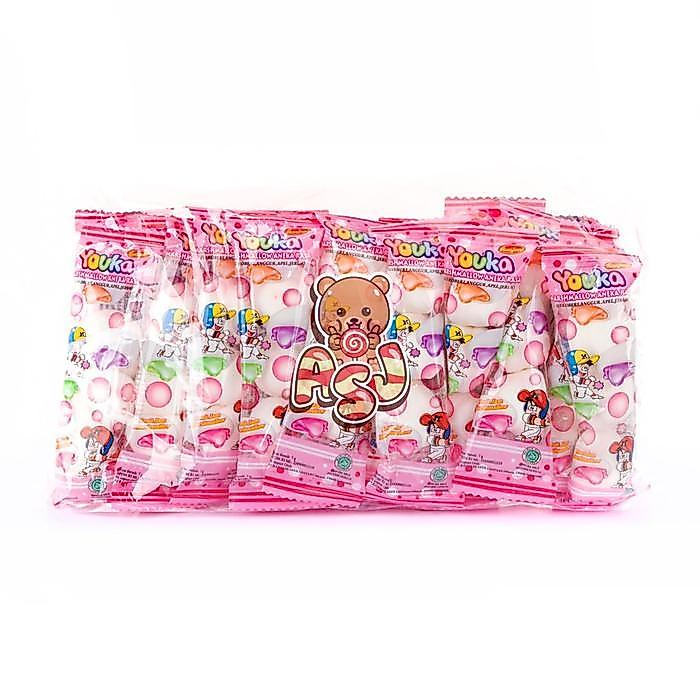 TERLARIS YOUKA MARSHMALLOW BULAT ISI 20