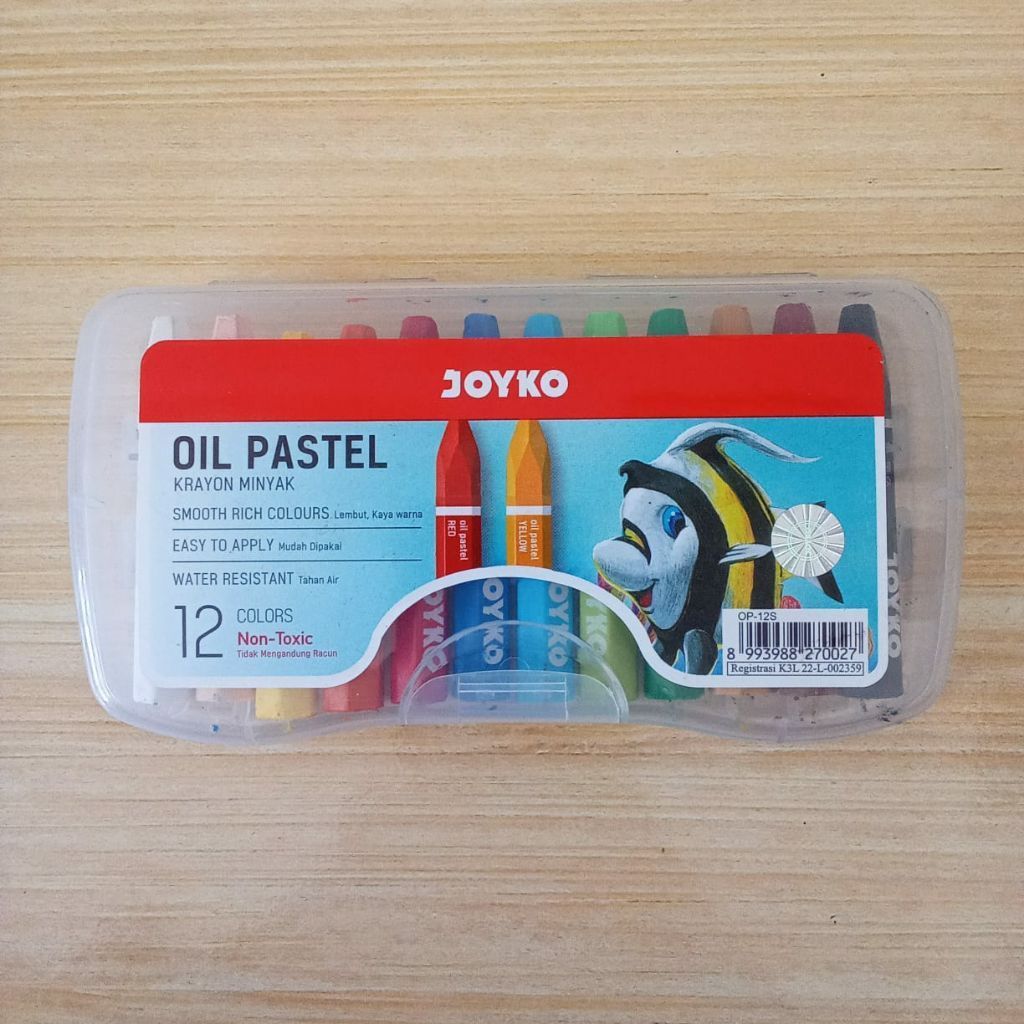 krayon joyko 12 warna