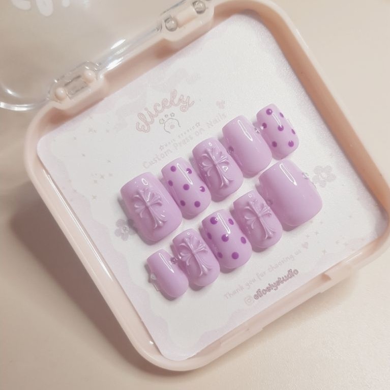 ChromeHeart | Chrome Heart Press On Nails by Elicely