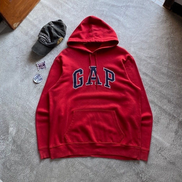 Hoodie Gap merah